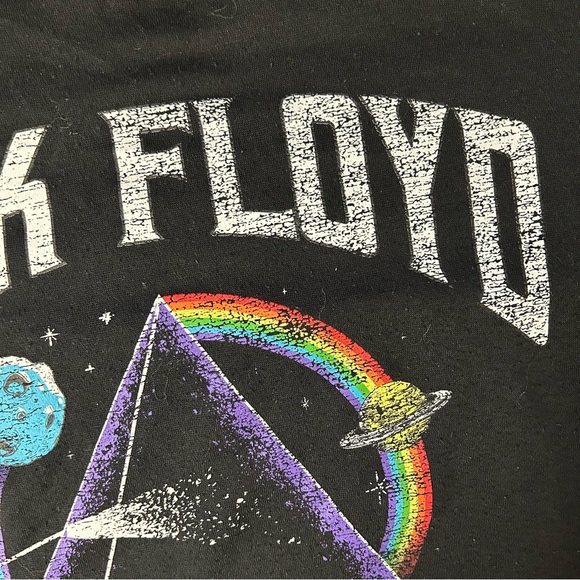 Pink Floyd black Sweatshirt, Dark Side of the Moon, Size L - Picture 9 of 9